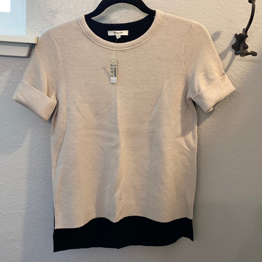 Madewell Sweater/short sleeves